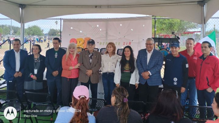Inaugura Tatiana Clouthier y autoridades de Laredo la Semana Binacional del Deporte