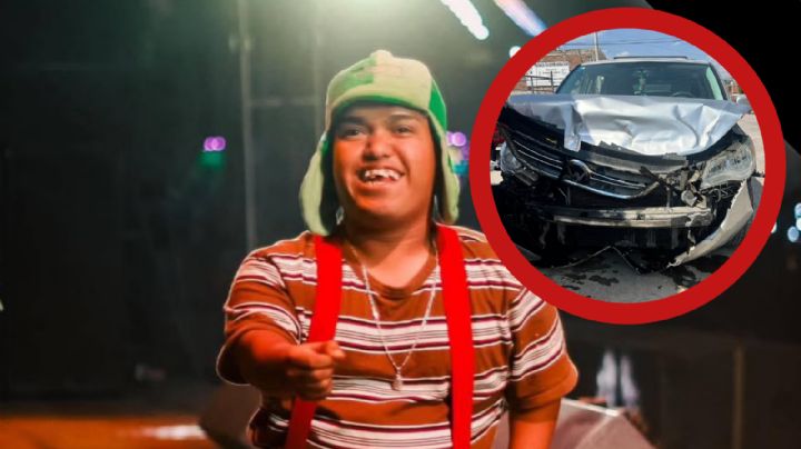 Medio Metro sufre aparatoso accidente y se queda sin camioneta; este es su estado de salud