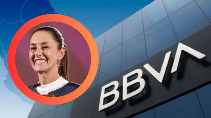 Anuncia Sheinbaum inversión de BBVA por 100 mil millones de pesos para los próximos seis años