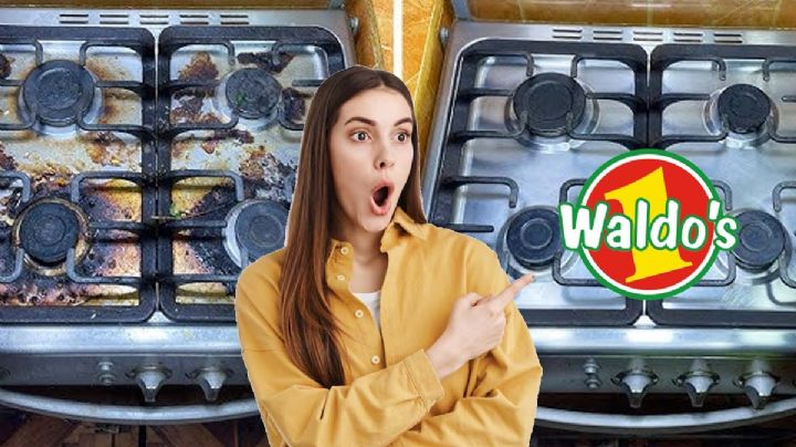 Por 30 pesos, Waldo's vende este producto 'mágico'; deja tu estufa como nueva