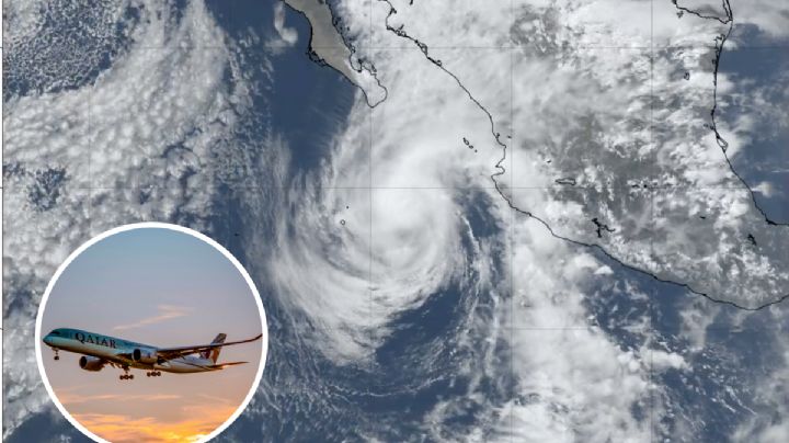 ¿Cancelarán vuelos por el ciclón ‘Alvin’? AICM emite alerta para estos estados