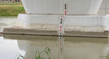 Lluvias elevan nivel del río Bravo