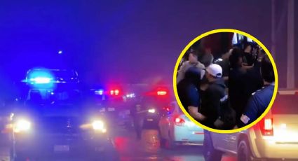 Hombres arman trifulca en zona de tolerancia; meseras exigían pago de cuenta | VIDEO