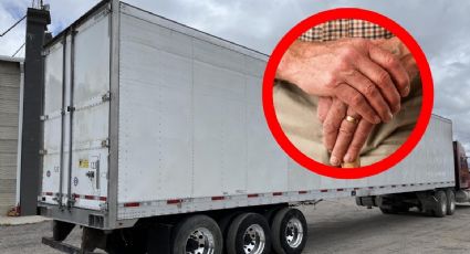 Abuelito es aplastado por caja de tráiler que se volcó; participaba en actos de rapiña