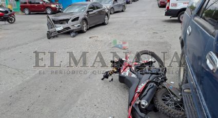 Jonathan repartía comida cuando fue embestido con su motocicleta en la Colonia Mirador
