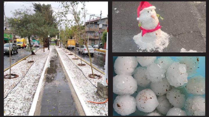 Terrible 'granizada' azota varias ciudades del país; maravilla y desastre sin igual | FOTOS Y VIDEOS