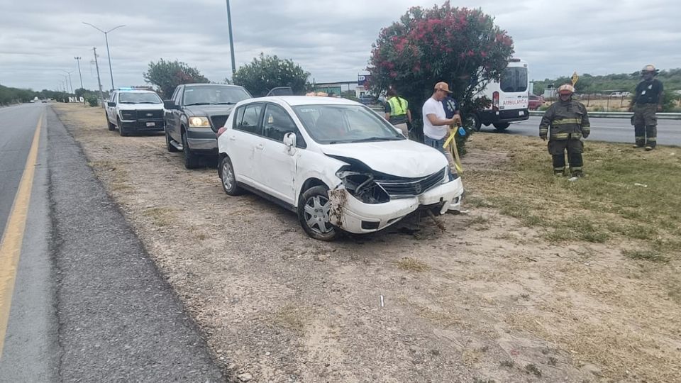 Fuerte choque en el Colosio.