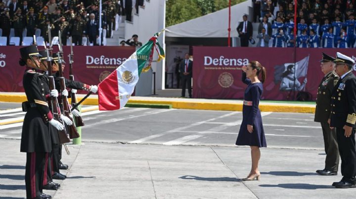 Sheinbaum preside desfile del 5 de Mayo; toma protesta a 37 mil 442 soldados del Servicio Militar Nacional