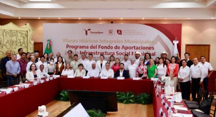 Américo Villarreal destaca a Nuevo Laredo; es referente en obras de infraestructura hídrica