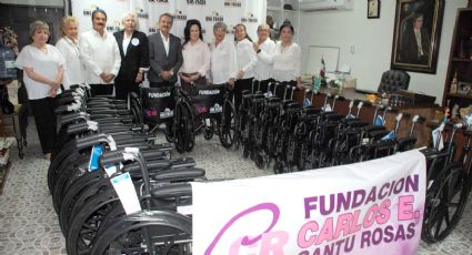 Uni-Trade dona 30 sillas de ruedas a la Fundación Carlos E. Canturosas