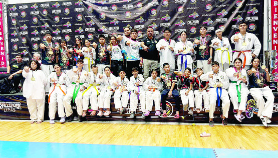 Oriente Dragones Laredo’s  vuela alto: gana 48 medallas en Campeonato Challenger de Taekwondo 2025