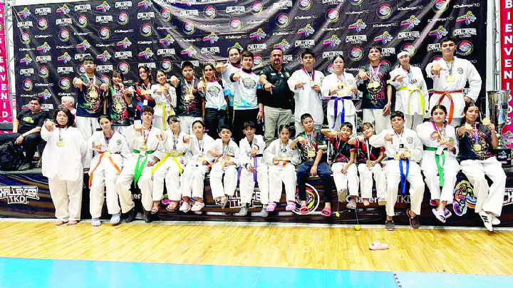 Oriente Dragones Laredo’s  vuela alto: gana 48 medallas en Campeonato Challenger de Taekwondo 2025