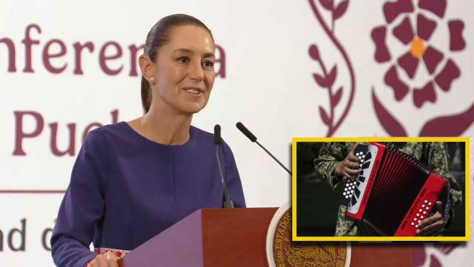 Sheinbaum indicó que si hay corridos tumbados con temas como el desamor o la naturaleza, deben promoverse como alternativas a los que glorifican la violencia