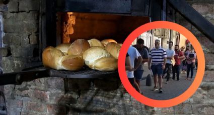 Así es la panadería que aún usa horno de piedra, como en 1945; se agota todo antes del desayuno