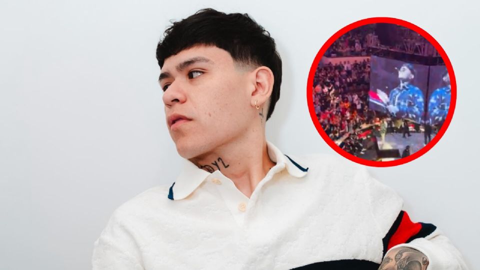 Le cortan el sonido a Junior H cuando se preparaba para cantar un narcocorrido