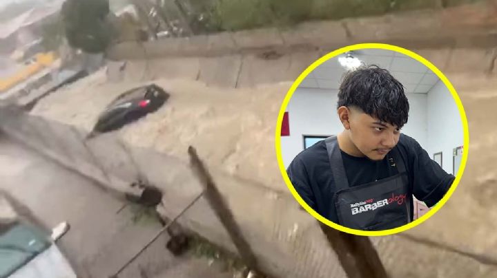 Texas: intensas lluvias arrastran a joven; así cayó a un arroyo en su auto | VIDEO