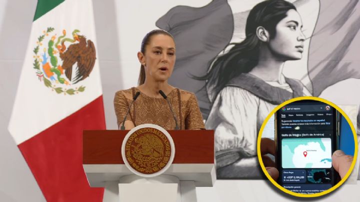 'Google está demandado por el Gobierno de México': Sheinbaum exige respetar nombre oficial del Golfo de México