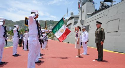Claudia Sheinbaum encabeza conmemoración del Día de la Marina desde Acapulco, Guerrero