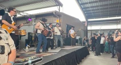 Grupo Frontera y su inolvidable visita a la pulga Álamo; se pusieron bien '956' | VIDEOS