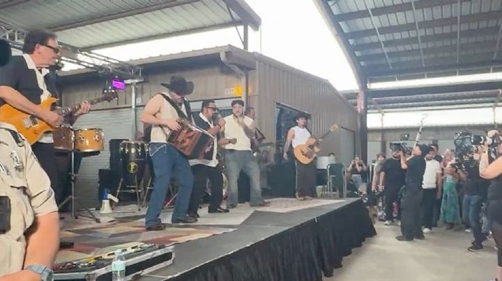 Grupo Frontera y su inolvidable visita a la pulga Álamo; se pusieron bien '956' | VIDEOS