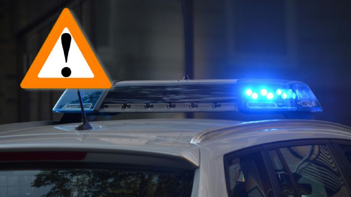 Borracho choca contra señalamiento de tránsito; trata de huir y engañar a la policía