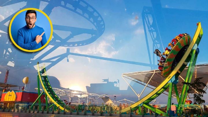 Increíble parque de diversiones está en la azotea de un centro comercial; es sumamente barato