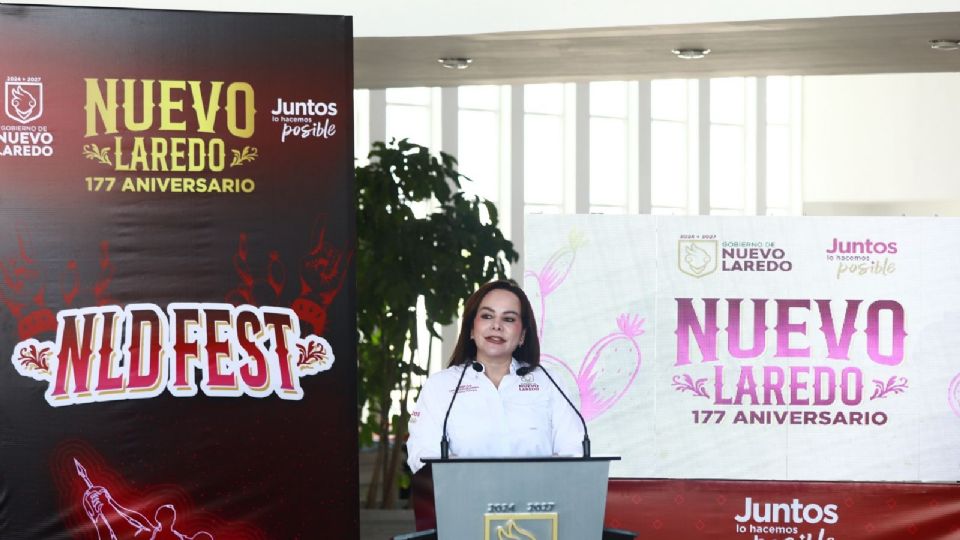 Carmen Lilia Canturosas, alcaldesa de Nuevo Laredo.