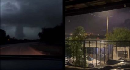 Tormenta eléctrica azota a Nuevo Laredo en la región de madrugada; así se vivió | VIDEO