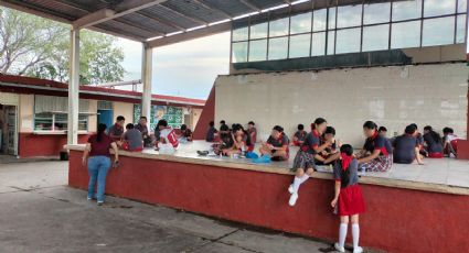 Director de primaria en Nuevo Laredo pide ayuda a CFE; tormentas dejan sin luz a alumnos