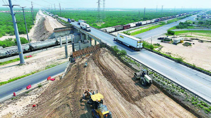 Avanza obra en el Libramiento MEX II