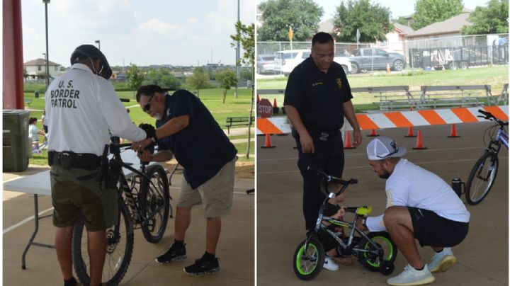 Policía de Laredo prepara el Tercer Rodeo Anual Ciclista; se van a rifar bicicletas