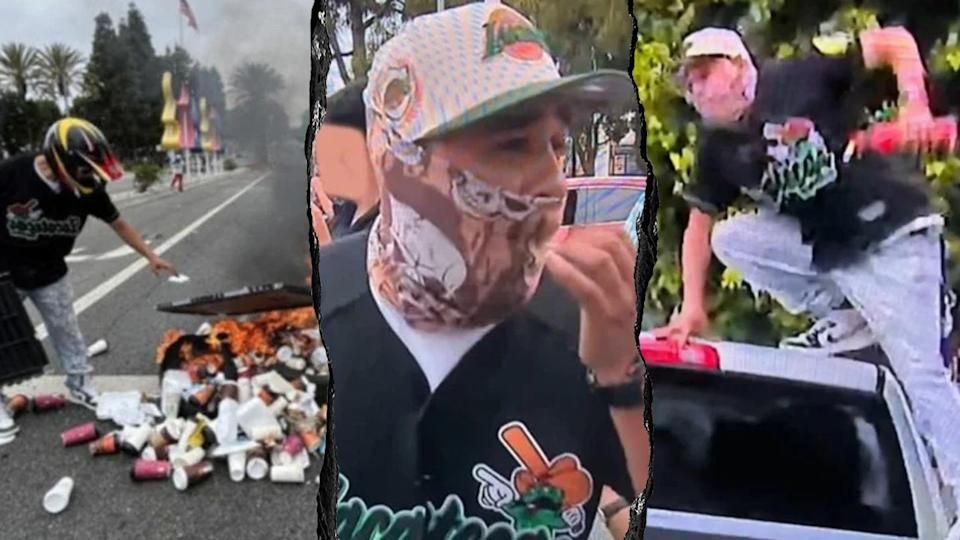 Desde México, la presidenta Claudia Sheinbaum condenó los actos violentos, pero reiteró el derecho de los migrantes a manifestarse pacíficamente