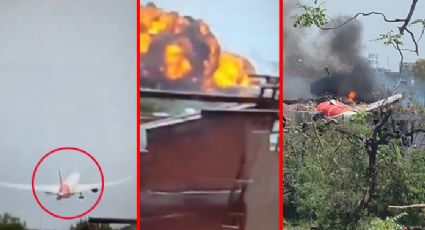 MOMENTO EXACTO en el que se estrella avión con 242 pasajeros; no hay sobrevivientes