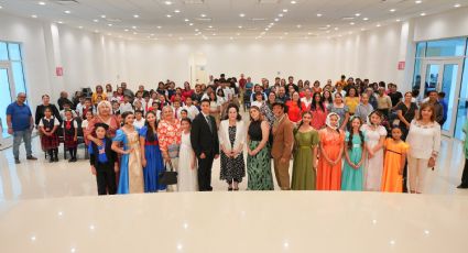 Niños y jóvenes de Nuevo Laredo realizan obra de teatro para celebrar la fundación de la ciudad