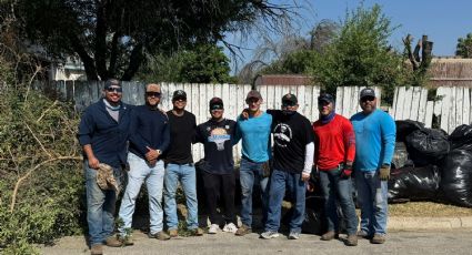 ‘Más allá de la placa’: Policías de Laredo llevan a cabo tareas comunitarias en la ciudad