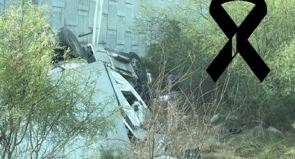 Trailero pierde la vida trágicamente en la autopista Monterrey- Nuevo Laredo; así fue el accidente