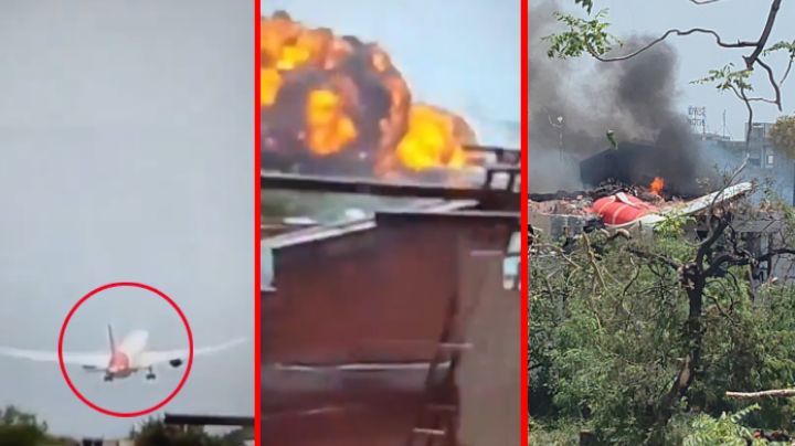 MOMENTO EXACTO en el que se estrella avión con 242 pasajeros; no hay sobrevivientes