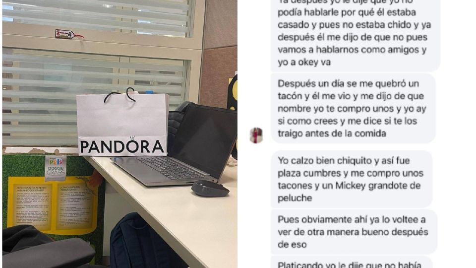 Mujer expone a su expareja infiel; les regaló el mismo collar en San Valentín