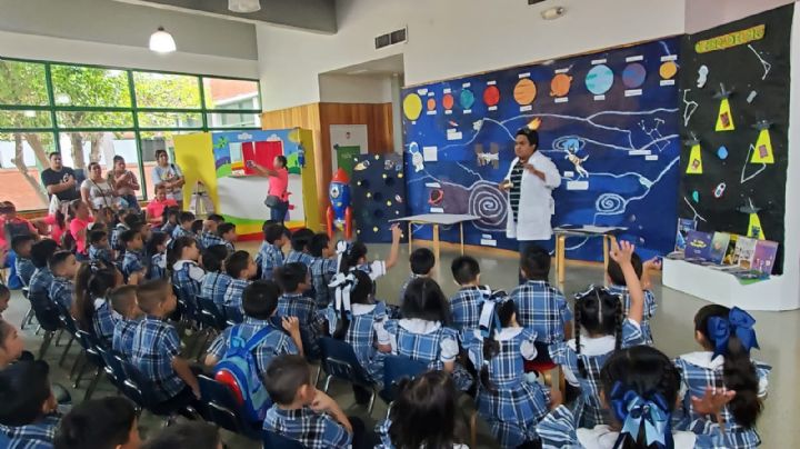 Niñas y niños viven un mágico día en Estación Palabra 'Gabriel García Márquez'