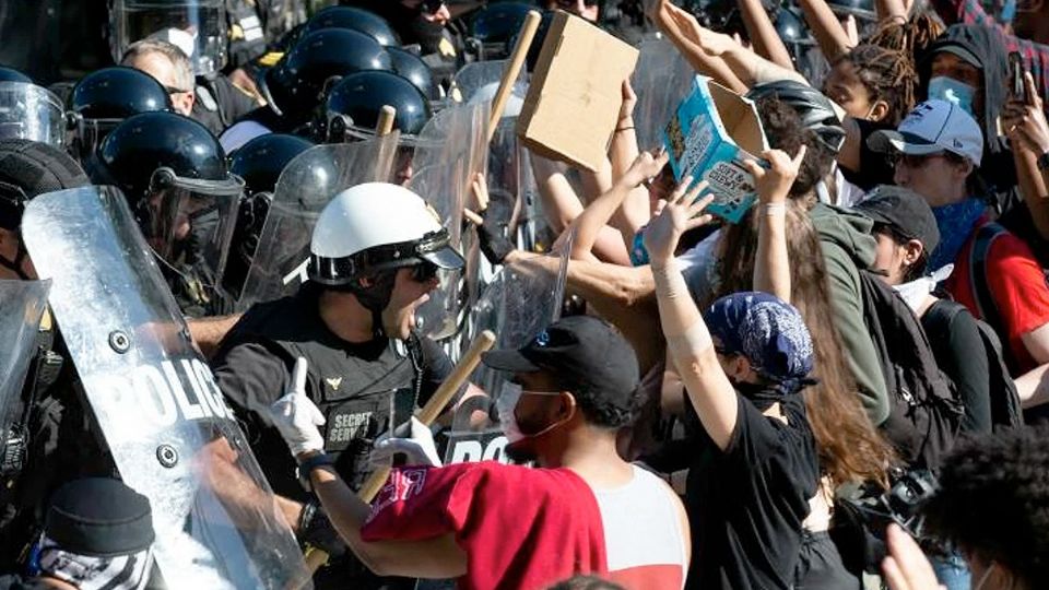 Las protestas masivas del sábado abarcarían prácticamente todo el territorio de EU.