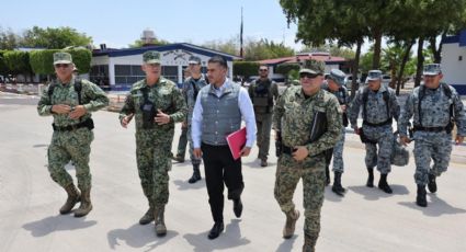 Omar García Harfuch lidera operativo en Sinaloa; recibe a mil 600 elementos de seguridad