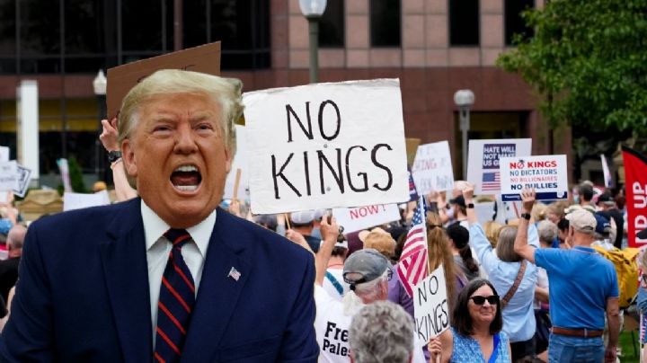 ‘No Kings’: ¿de qué trata y a qué hora comienzan las protestas contra Donald Trump en EU?