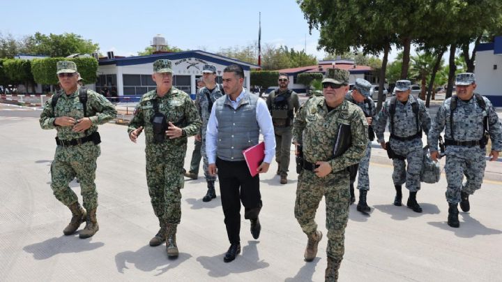 Omar García Harfuch lidera operativo en Sinaloa; recibe a mil 600 elementos de seguridad