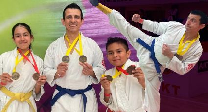 Brilla el ejemplo de papá y cosechan medallas para Nuevo Laredo