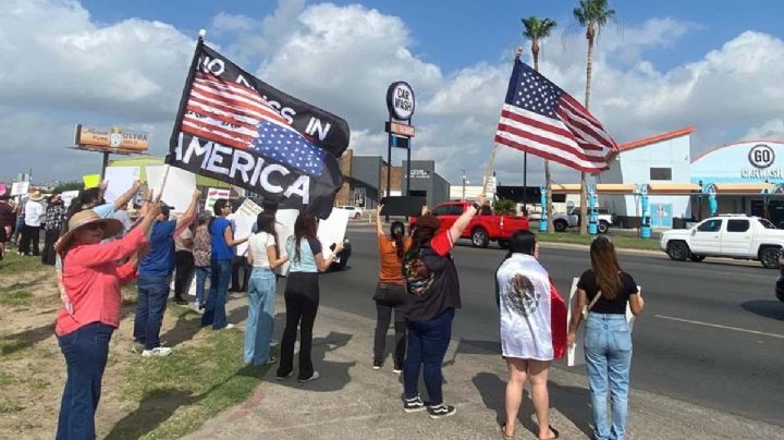 Laredo hace sentir su apoyo con manifestación