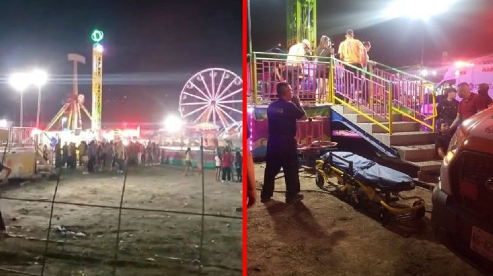 Peligrosa feria: falla en juego mecánico provoca lesiones a 15 personas; 8 eran menores de edad