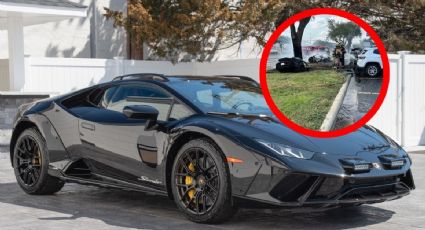 Lamborghini que se partió en dos y explotó en Laredo era edición especial; hay mil 499 en el mundo