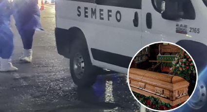 Mujer recibe el cuerpo de su hijo en un ataúd afuera de su casa; le dieron este terrible mensaje