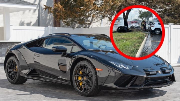 Lamborghini que se partió en dos y explotó en Laredo era edición especial; hay mil 499 en el mundo