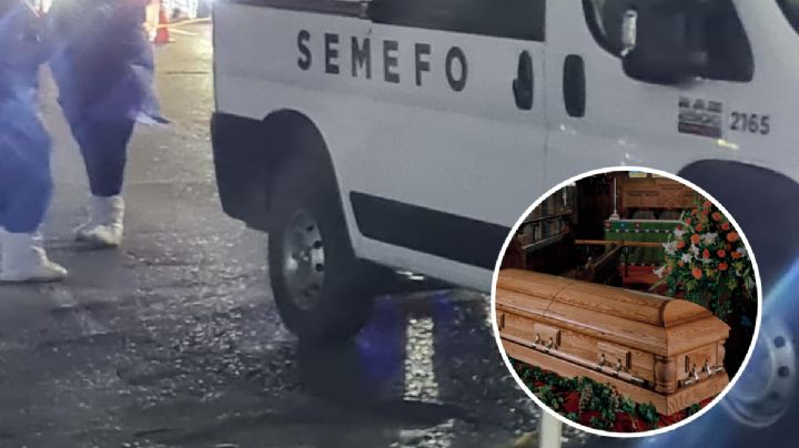 Mujer recibe el cuerpo de su hijo en un ataúd afuera de su casa; le dieron este terrible mensaje